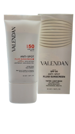 ضد آفتاب ضد لک ولندان SPF50 بژ روشن