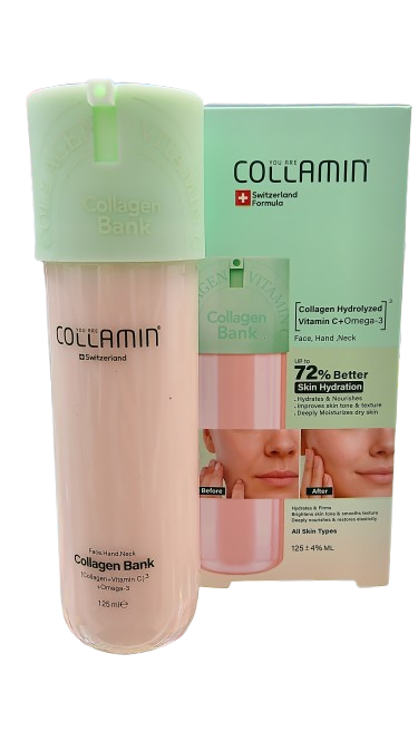 کرم مرطوب کننده کلاژن بانک کلامین